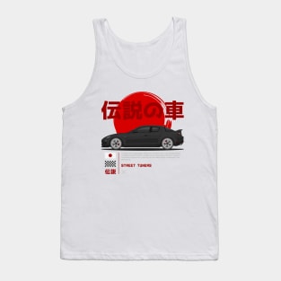 Tuner Black RX8 JDM Tank Top